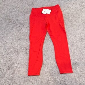 Fabletics Vibrant Red/coral Leggings